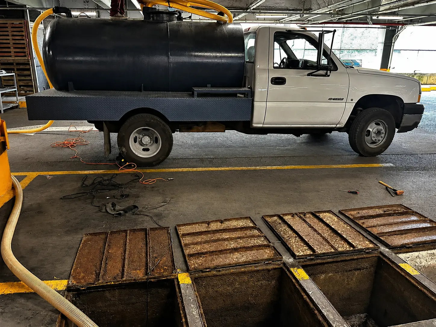 Camión estacionado